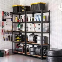 Etajeră GardenLine GWI7392 Black / Metal photo 5