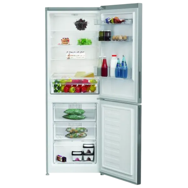 Frigider Indesit INKS 1341 S4E cu congelator jos 322 l / 177 cm / Silver photo 3