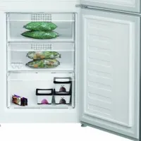 Frigider Indesit INKS 1341 S4E cu congelator jos 322 l / 177 cm / Silver photo 5