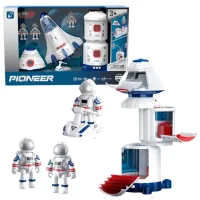Set jucării Wenyi Pioneer Space Exploration WY891A-3 3+ / Blue White photo 3