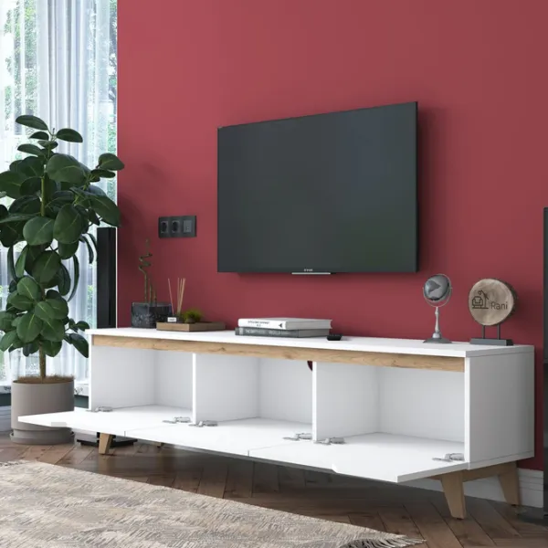 Тумба под телевизор Mirage Meble D1 48.3 x 180 x 35см / ЛДСП photo 8