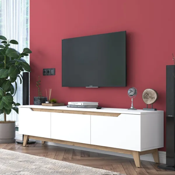 Тумба под телевизор Mirage Meble D1 48.3 x 180 x 35см / ЛДСП photo 9