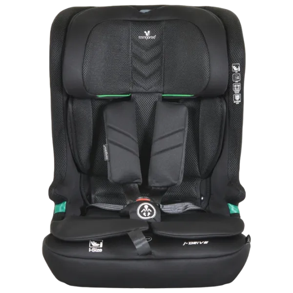 Детское автокресло Cangaroo iDrive Phantom  9 месяцев - 12 лет / 36 кг / Черный photo 3 Детское автокресло Cangaroo iDrive Phantom  9 месяцев - 12 лет / 36 кг / Черный photo 3
