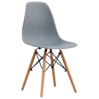 Scaun de bucătărie Sunrise C-01 Plastic/ Gray Beech Wood photo 2