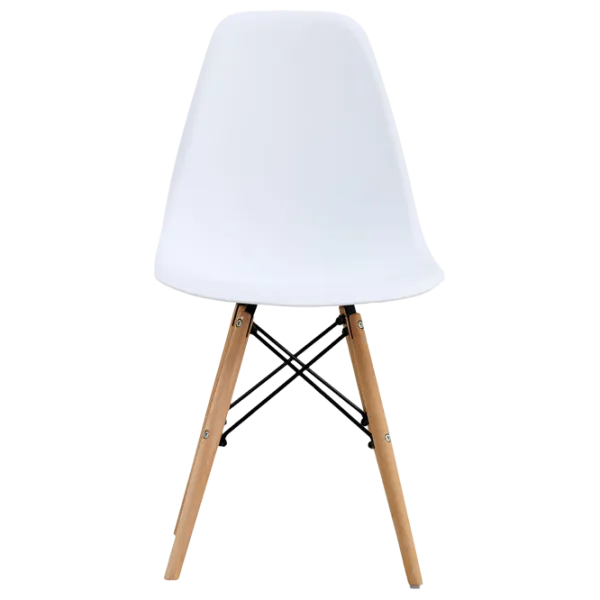 Scaun de bucătărie Sunrise C-01 Plastic/ White Beech Wood photo 1