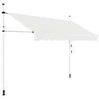 Настенный козырек Costway OP70316BE Прямоугольная / Ткань