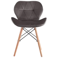 Кухонный стул Sunrise C-22 Велюр/ Серый Beech Wood