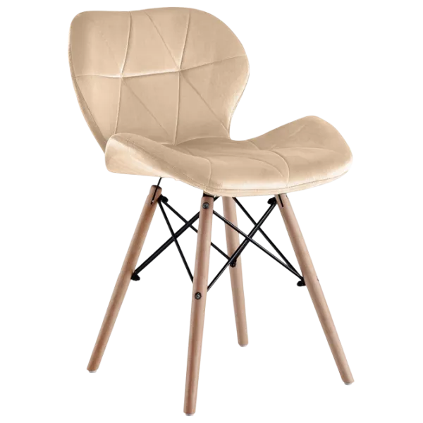Кухонный стул Sunrise C-22 Велюр/ Бежевый Beech Wood photo 5