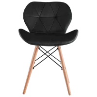 Кухонный стул Sunrise C-22 Велюр/ Черный Beech Wood