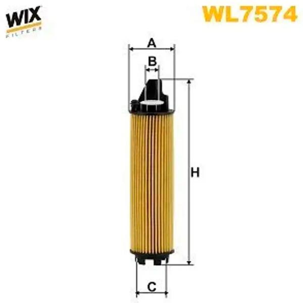 Масляный фильтр Wix Filters WL7574 WX-WL7574 photo 3