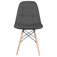 Кухонный стул Sunrise C-24 PU Искусственная кожа/ Серый Beech Wood