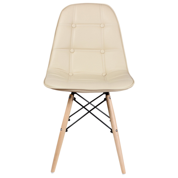 Кухонный стул Sunrise C-24 PU Искусственная кожа/ Бежевый Beech Wood photo 1