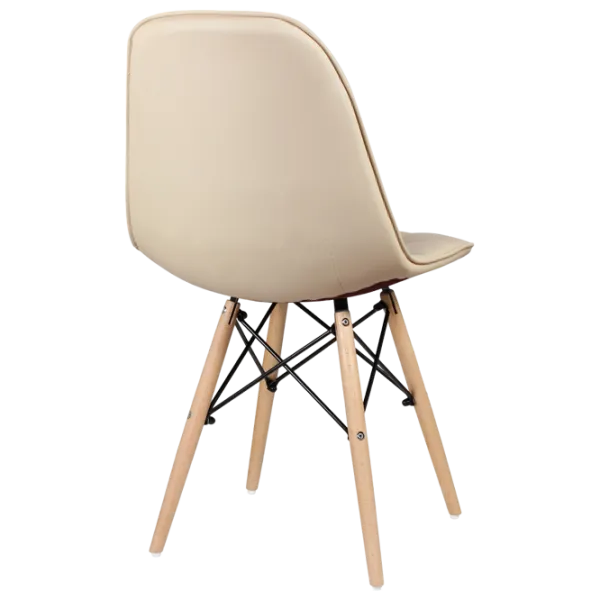 Кухонный стул Sunrise C-24 PU Искусственная кожа/ Бежевый Beech Wood photo 3