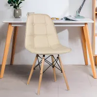 Кухонный стул Sunrise C-24 PU Искусственная кожа/ Бежевый Beech Wood photo 5