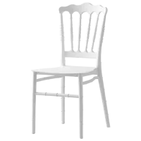 Кухонный стул Sunrise C-89 PP Пластик/ Белый 