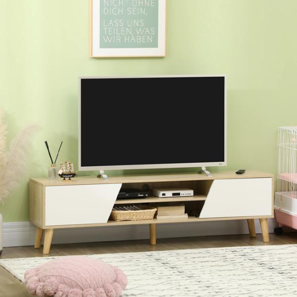 Тумба под телевизор Homcom 839-660V00AK 42 x 150 x 30см / ДСП photo 4 Тумба под телевизор Homcom 839-660V00AK 42 x 150 x 30см / ДСП photo 4