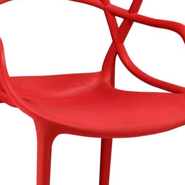 Scaun de grădină Heniver Karmen Plastic / Plastic / Red Red photo 4
