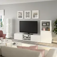 Тумба под телевизор Ikea Besta 240 x 129 x 42см / ДСП photo 5