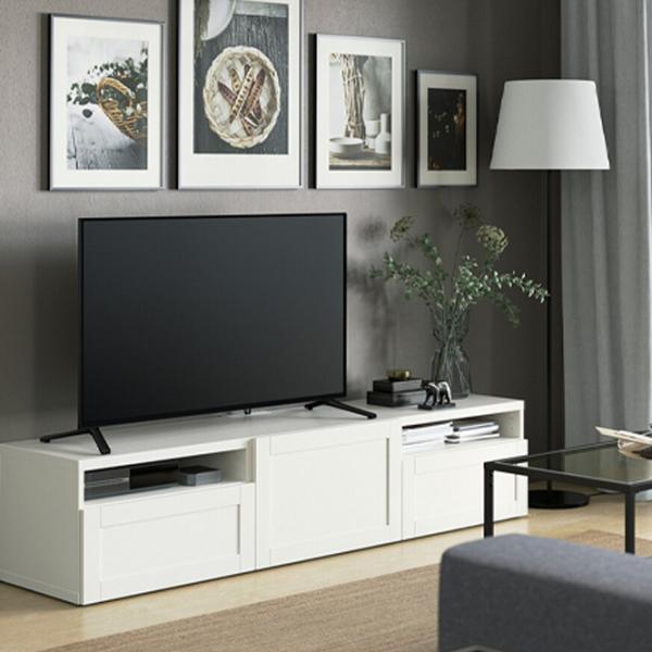 Тумба под телевизор Ikea Besta 39 x 180 x 42см / ДСП photo 2 Тумба под телевизор Ikea Besta 39 x 180 x 42см / ДСП photo 2