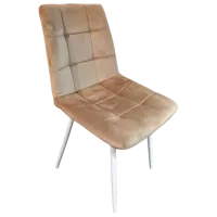 Scaun de bucătărie AG Form FX Catifea/ Beige White