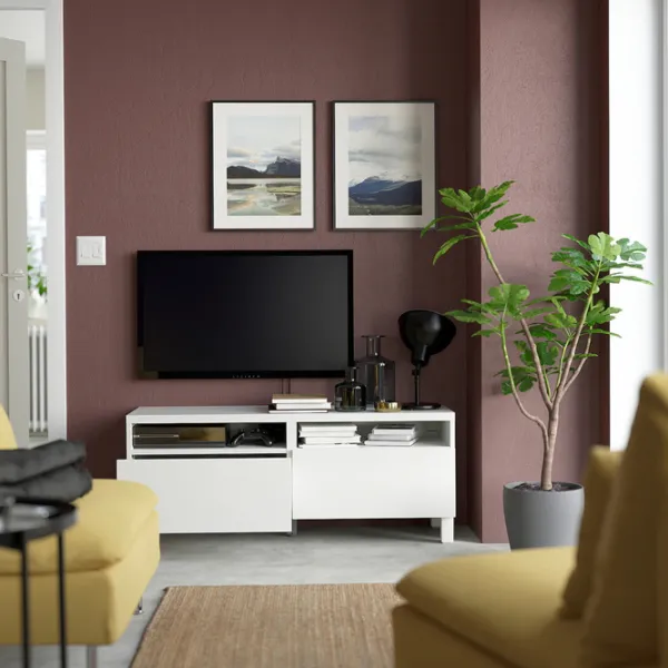 Тумба под телевизор Ikea Besta 48 x 120 x 42см / ДСП photo 2 Тумба под телевизор Ikea Besta 48 x 120 x 42см / ДСП photo 2