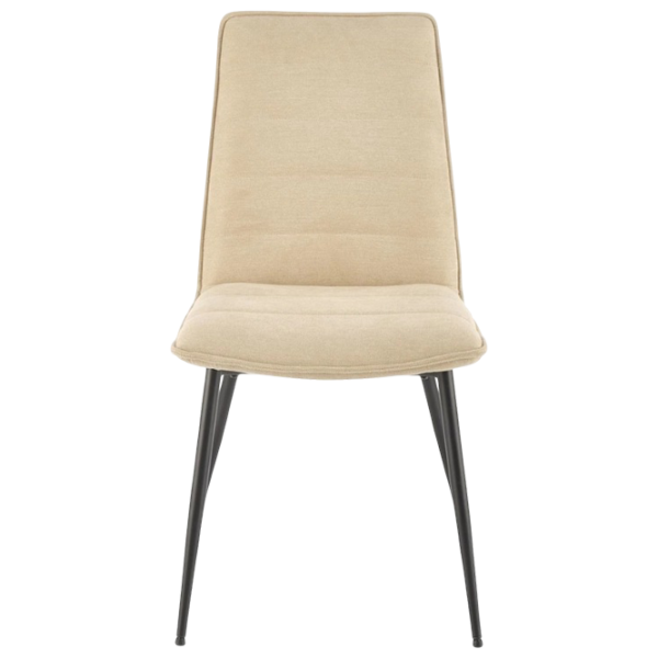 Scaun de bucătărie AG K-493 Catifea/ Beige Black photo 1 Scaun de bucătărie AG K-493 Catifea/ Beige Black photo 1