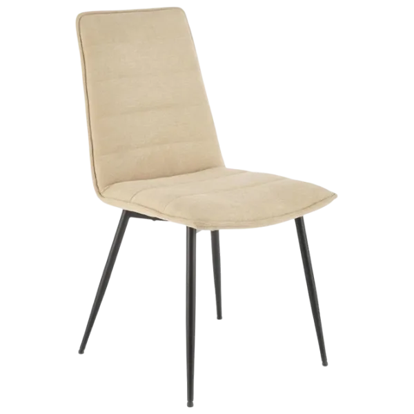 Scaun de bucătărie AG K-493 Catifea/ Beige Black photo 2 Scaun de bucătărie AG K-493 Catifea/ Beige Black photo 2