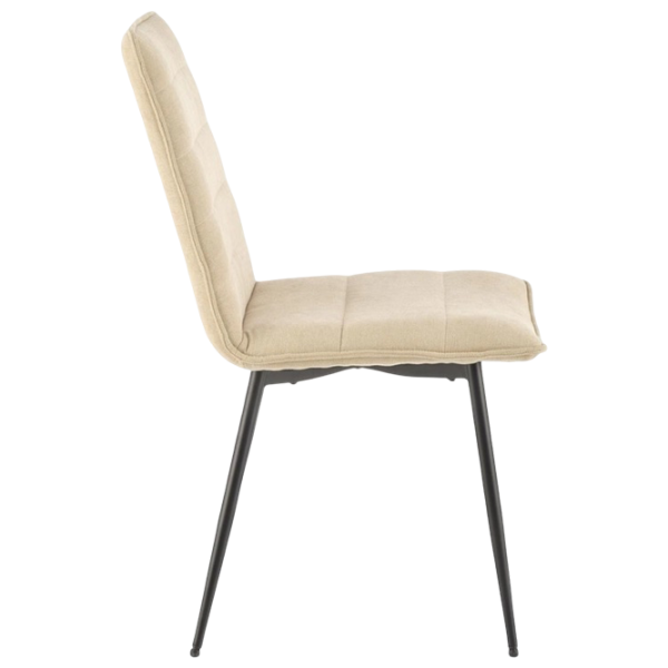 Scaun de bucătărie AG K-493 Catifea/ Beige Black photo 3 Scaun de bucătărie AG K-493 Catifea/ Beige Black photo 3