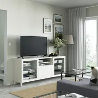 Тумба под телевизор Ikea Besta 74 x 180 x 42см / ДСП photo 3