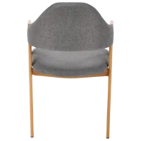 Scaun de bucătărie Halmar K344 Țesătură/ Gray photo 4