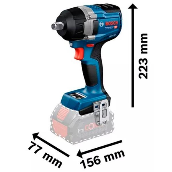 Шуруповерт Bosch GDS 18V-750 C 2400 об/мин photo 3
