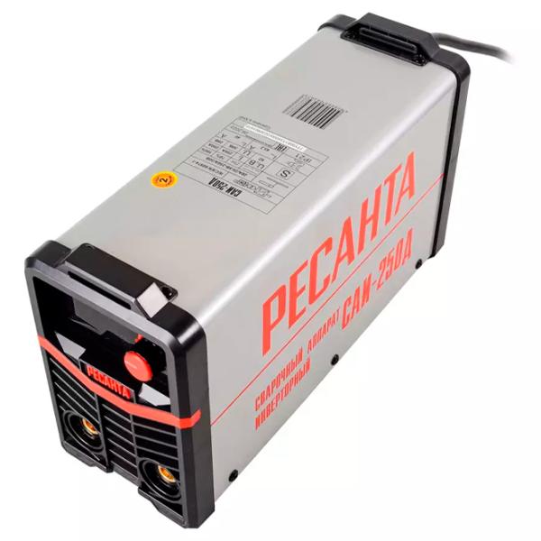 Aparat de sudat Resanta САИ-250Д 220 - 240 V cu electrod (MMA) / Gray photo 2