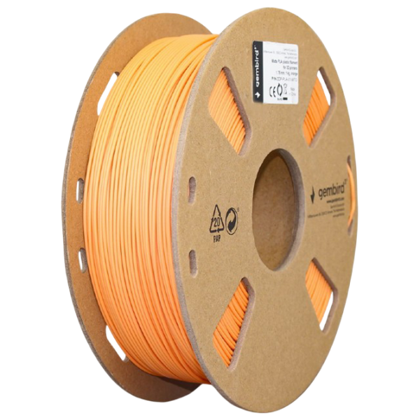 Филамент Gembird 3DP-PLA-01-MTO Оранжевый photo 1