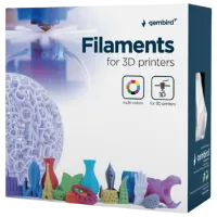Filament Gembird 3DP-PETG1.75-01-W White photo 3