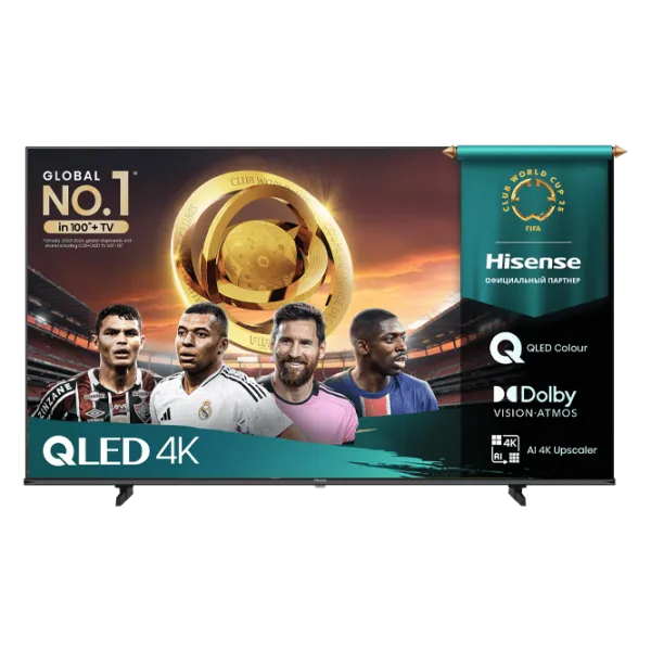 Televizor Hisense 85E7Q 85" / QLED / 4K / Smart TV / Black photo 1
