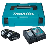 Set acumulatori și încărcător Makita LXT BL1830Bx2 Li-Ion / 3 Ah / 18 V