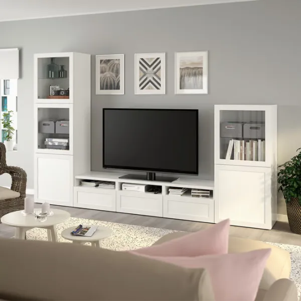 Comodă TV Ikea Besta 193 x 300 x 42 / PAL photo 2 Comodă TV Ikea Besta 193 x 300 x 42 / PAL photo 2