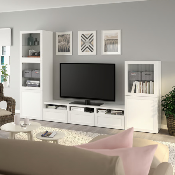 Comodă TV Ikea Besta 193 x 300 x 42 / PAL photo 2 Comodă TV Ikea Besta 193 x 300 x 42 / PAL photo 2