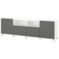 Тумба под телевизор Ikea Besta 74 x 240 x 42см / МДФ