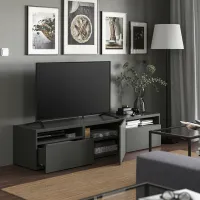 Тумба под телевизор Ikea Besta 39 x 180 x 42см / ДСП photo 3