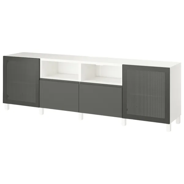 Comodă TV Ikea Besta/Mortviken/Vasterviken/Stubbarp 74 x 240 x 42 / MDF photo 1
