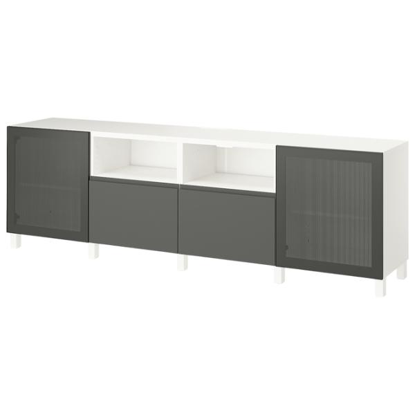 Comodă TV Ikea Besta/Mortviken/Vasterviken/Stubbarp 74 x 240 x 42 / MDF photo 1