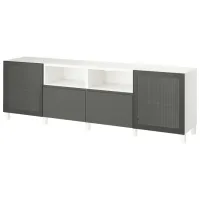 Тумба под телевизор Ikea Besta/Mortviken/Vasterviken/Stubbarp 74 x 240 x 42см / МДФ