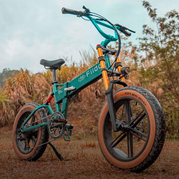Bicicletă electrică FIIDO M1 Pro 20"  / Blue photo 4 Bicicletă electrică FIIDO M1 Pro 20"  / Blue photo 4