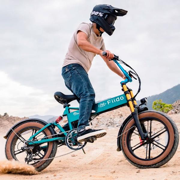 Bicicletă electrică FIIDO M1 Pro 20"  / Blue photo 8 Bicicletă electrică FIIDO M1 Pro 20"  / Blue photo 8