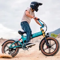 Bicicletă electrică FIIDO M1 Pro 20" / Blue photo 8