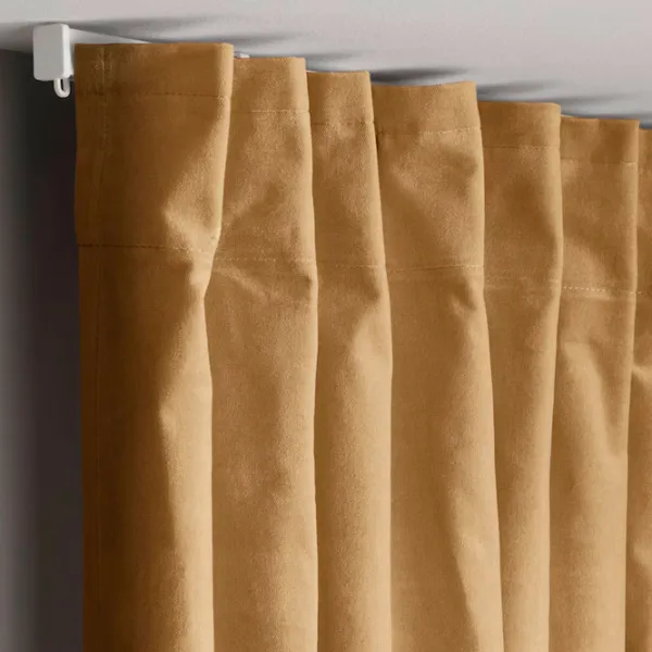 Шторы Ikea Sanela Бежевый / Хлопок photo 5