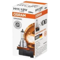 Автомобильная лампа Osram 64211NB220 +220% Галоген / H11 / PGJ19-2 / 55 Вт / 