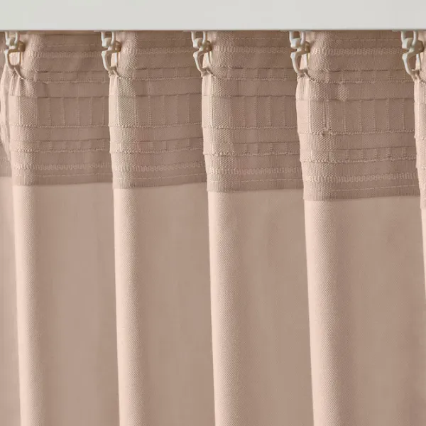 Шторы Ikea Sanela Бежевый / Хлопок photo 2