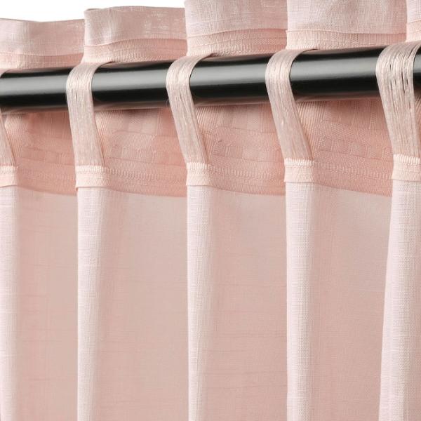 Шторы Ikea Silverlonn Розовый / Хлопок photo 2